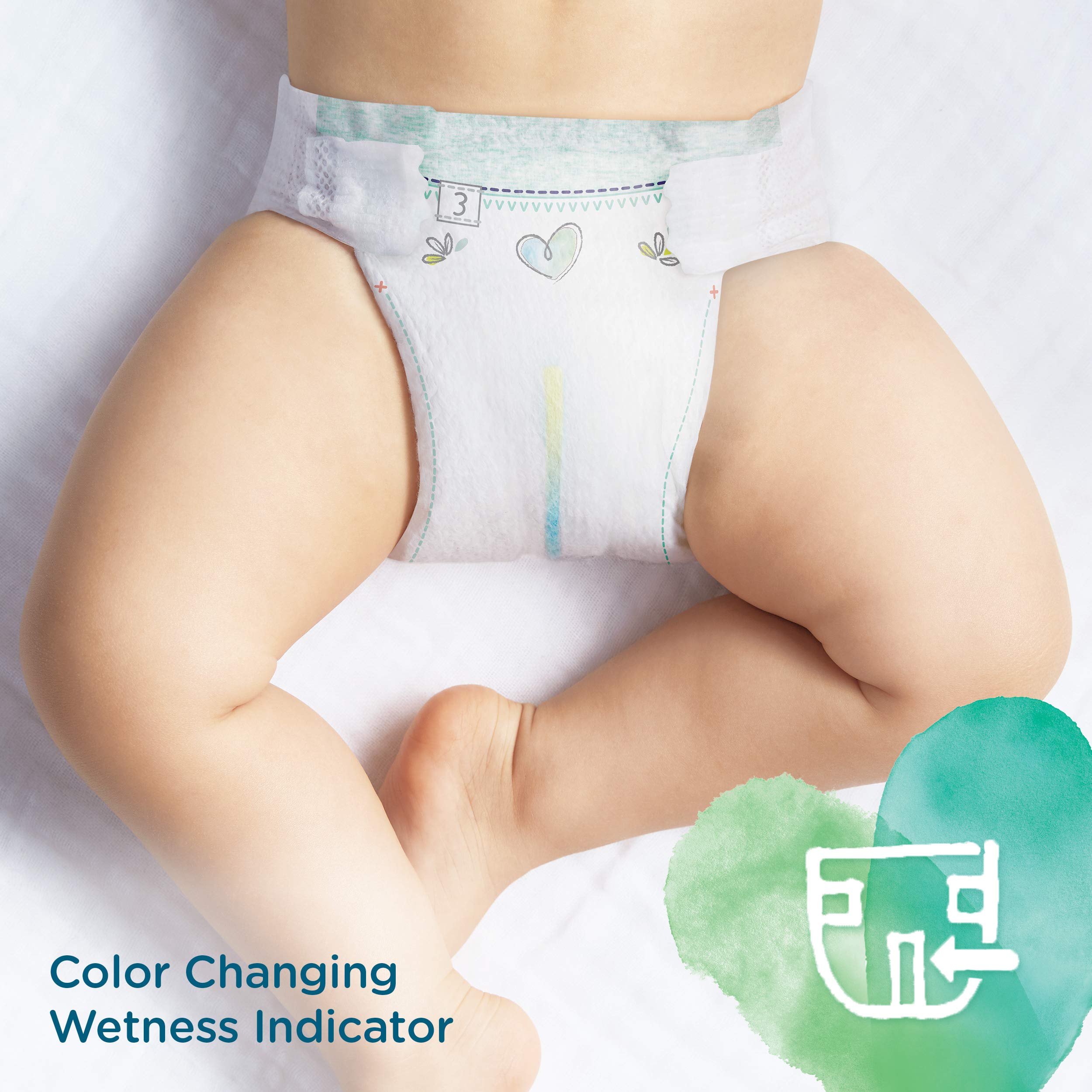 Pampers Pure Protection Dermatologically Tested Diapers, Size 2, 4-8Kg, 78 Diaper Count, Pack Of 2 Pieces بامبرز حفاضات بيور بروتكشن تم اختبارها من قبل اطباء الجلدية، مقاس 2، 4-8 كغم، 78 حفاضة، عبوة من قطعتين Pampers Pure Protection Dermatologically Tested Diapers, Size 2, 4-8Kg, 78 Diaper Count, Pack Of 2 Pieces بامبرز حفاضات بيور بروتكشن تم اختبارها من قبل اطباء الجلدية، مقاس 2، 4-8 كغم، 78 حفاضة، عبوة من قطعتين